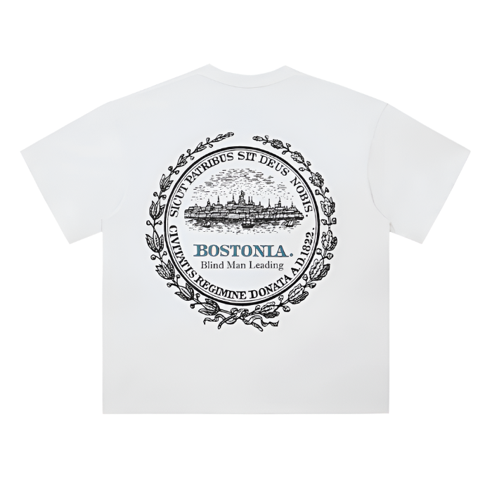 BOSTONIA TEE * BLUE